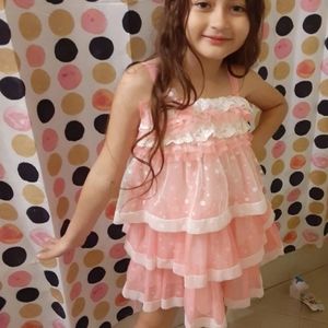 Isobella & Chloe lace ruffle dress